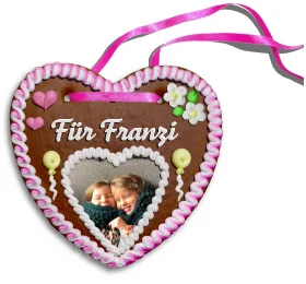 Personalisiertes Lebkuchenherz Für Franzi